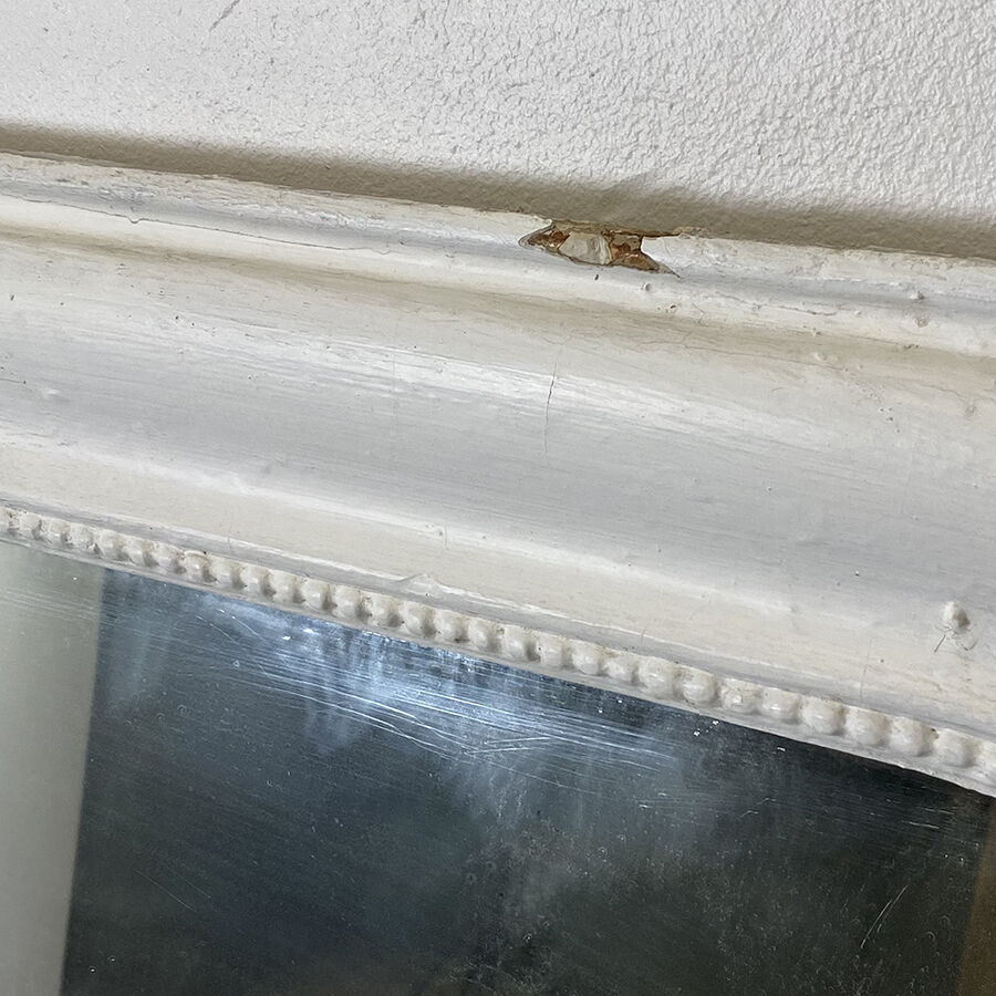 Miroir Louis Philippe white