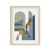 Blue Arches - art print (30 x 40) signed ACKEOGH