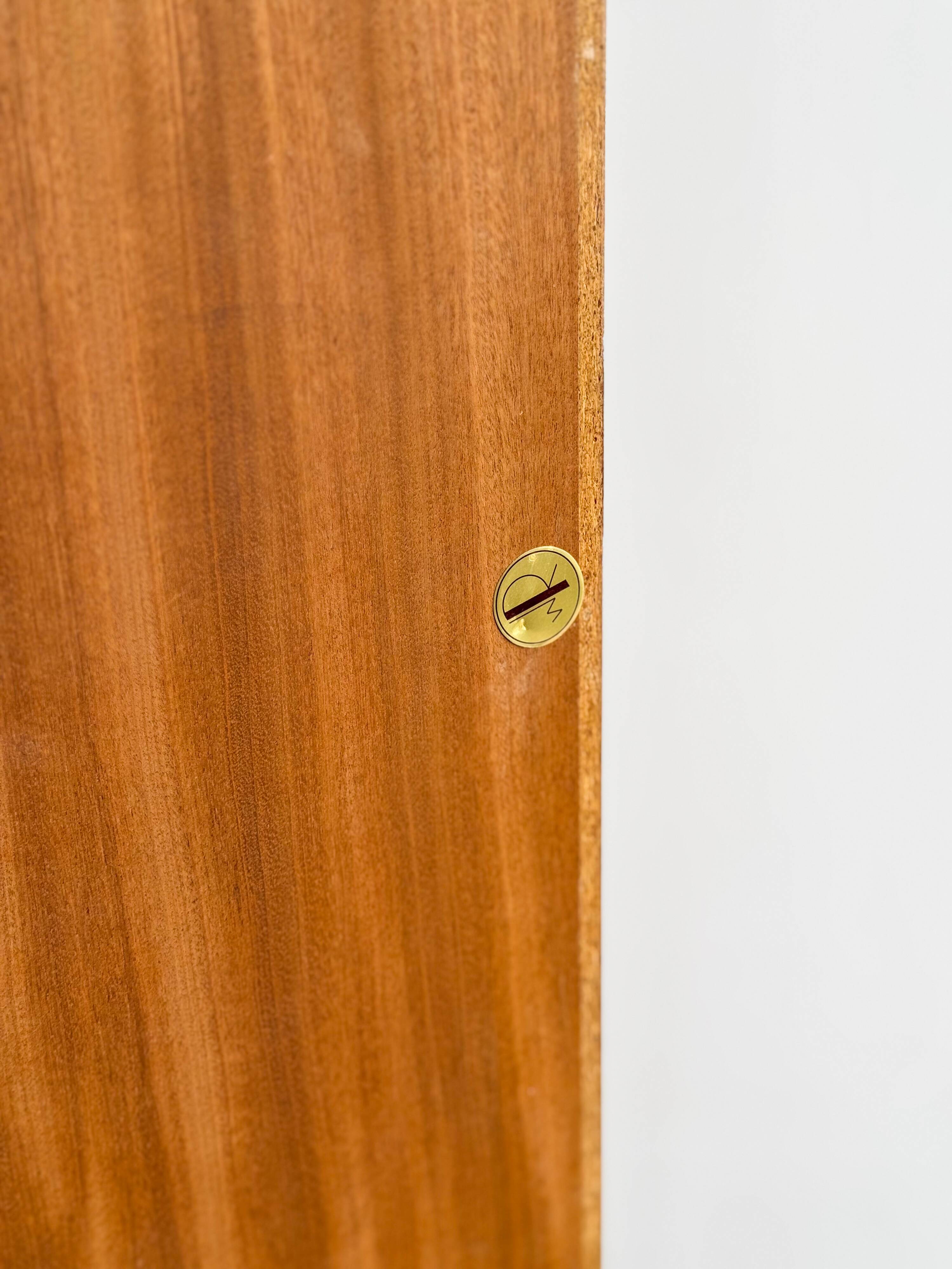 Teak wall shelf by Wilhelm Renz for Walter Wirz Mid Century Design