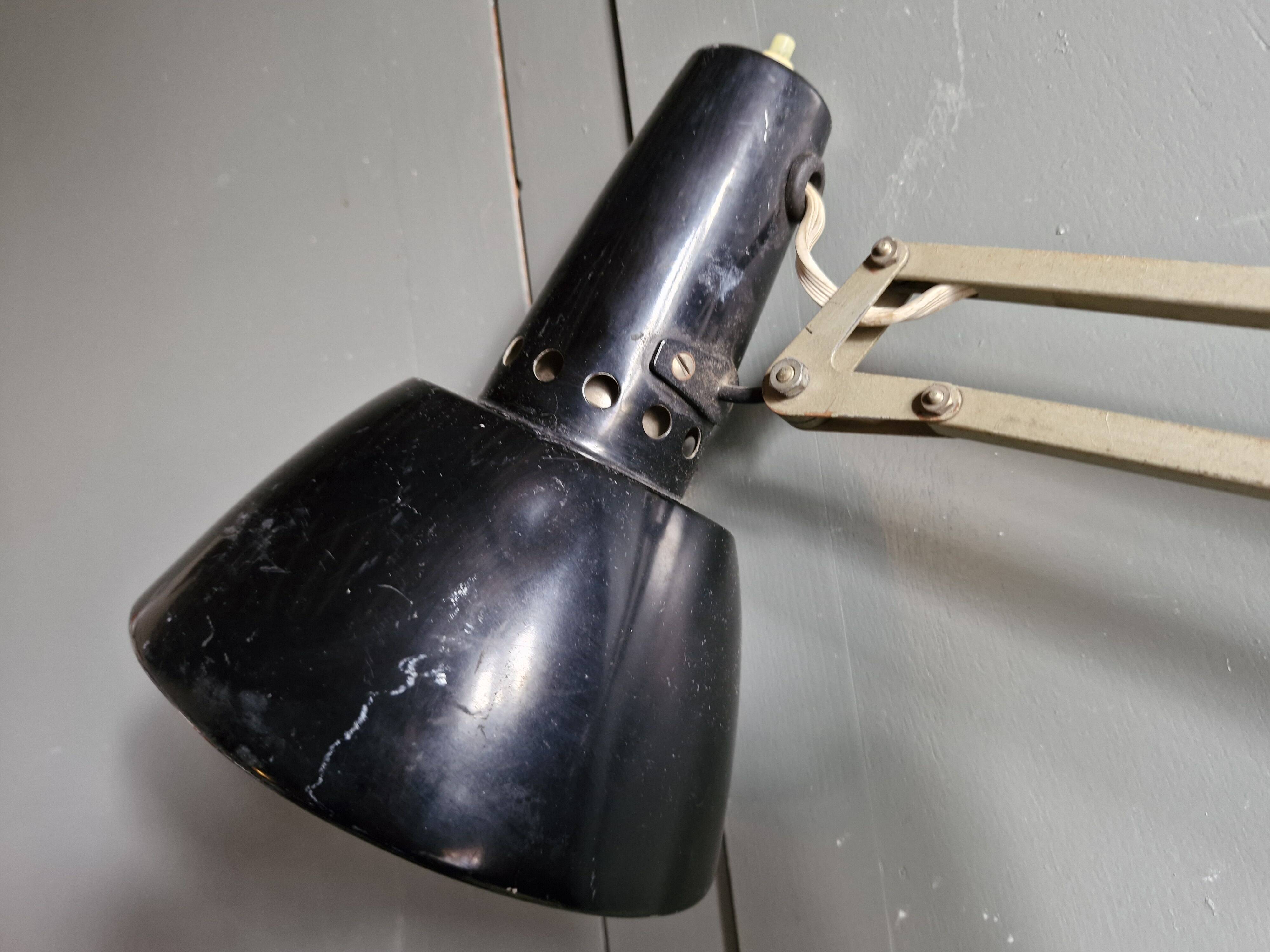 Old architect's lamp B.A.G. Turgi Omnifix Pat No. 189254 - circa 1960