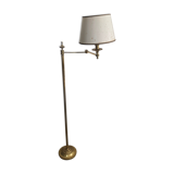 Floor lamp with articulated arm