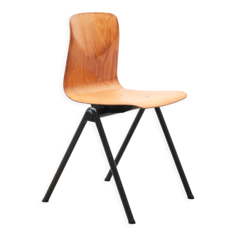 Vintage chair Galvanitas S30 beech grey