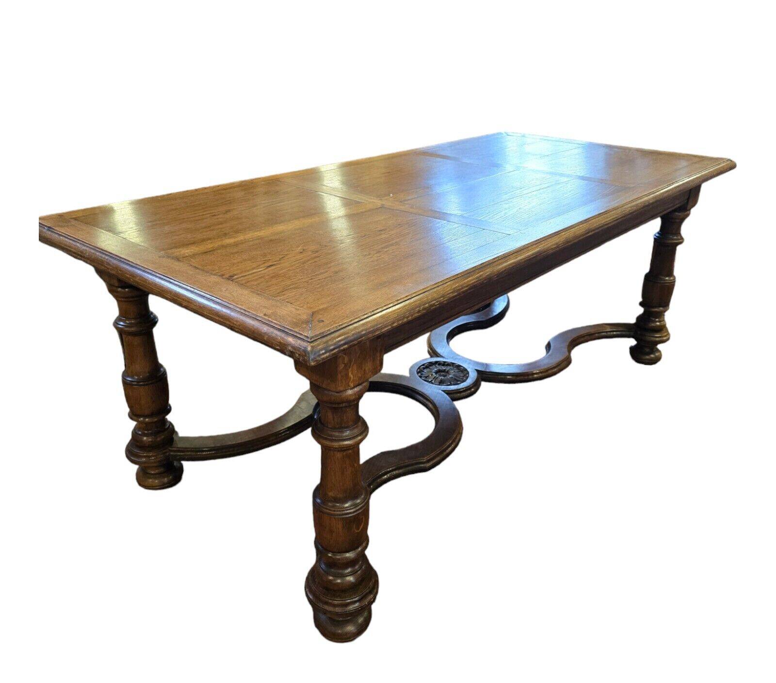 oak farm table