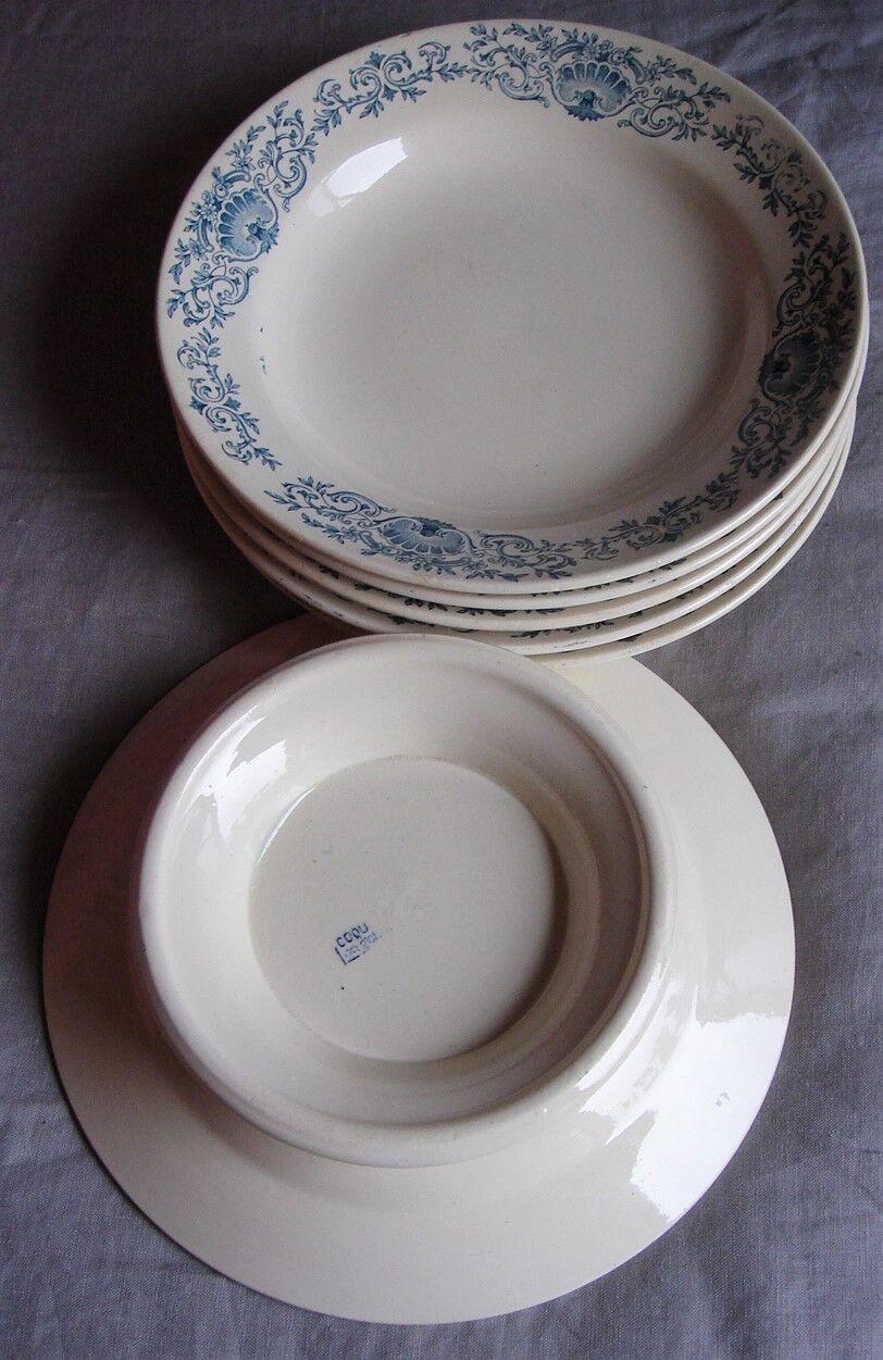 Lot plates 5 dig + door beggars