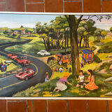 Ogé-Hachette poster "spring / village"