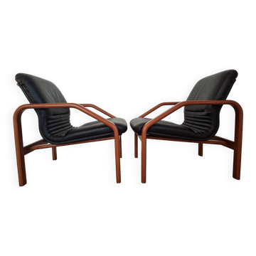 Pair of armchairs Italy 90s