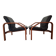 Pair of armchairs Italy 90s
