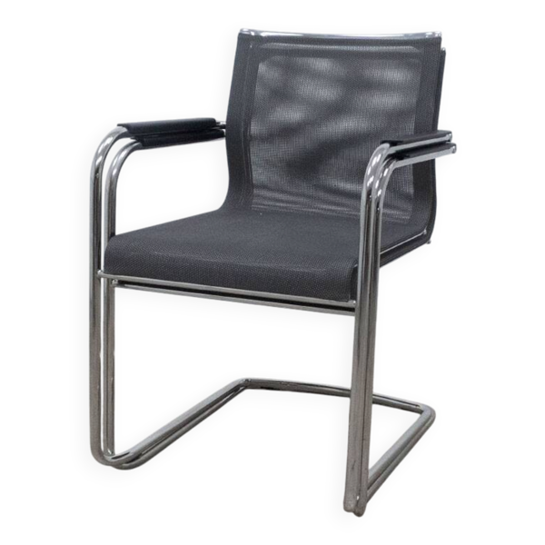 Chaise ICF Stick ATK 700 gris et chromé
