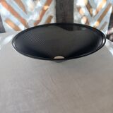 Black perforated metal day abatement