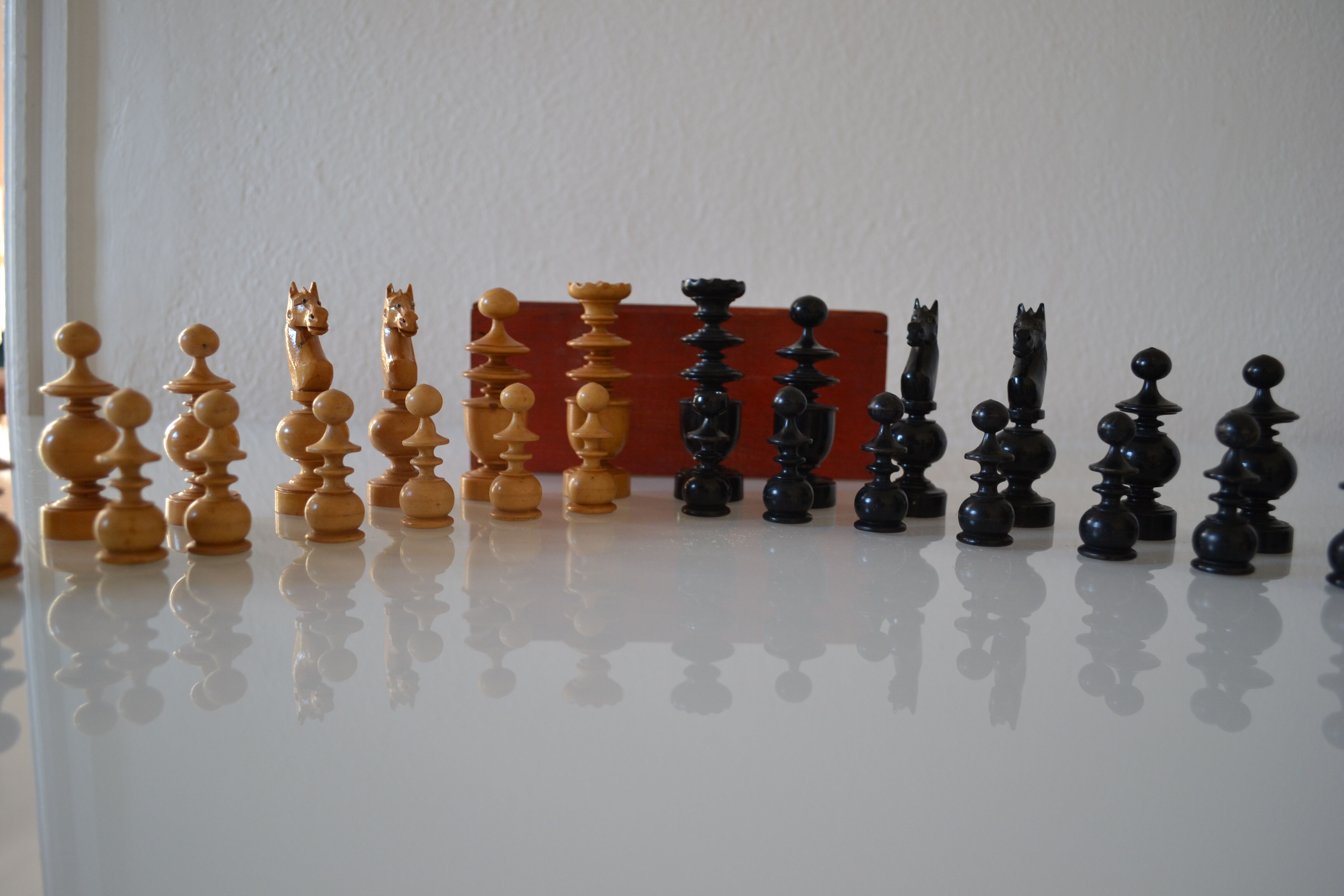 Vintage chess game