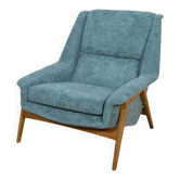 Fauteuil par Folke Ohlsson pour Dux, Suède, années 1960.