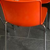 Set of four Vitra HAL chairs