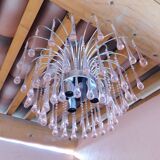 Chandelier Murano Venini tassels drops