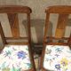 Art Deco chairs, French made by Robur, set of 2