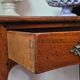 Louis XV style console in cherry wood, 20th century.