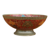 Decorative bowl in hammered brass, oriental style