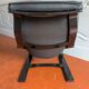 Fauteuil cuir années 70 de Nelo Möbel