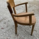 Set of 3 armchairs Baumann 1950