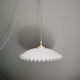 Suspension opaline dentelée