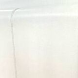 White leather sofa