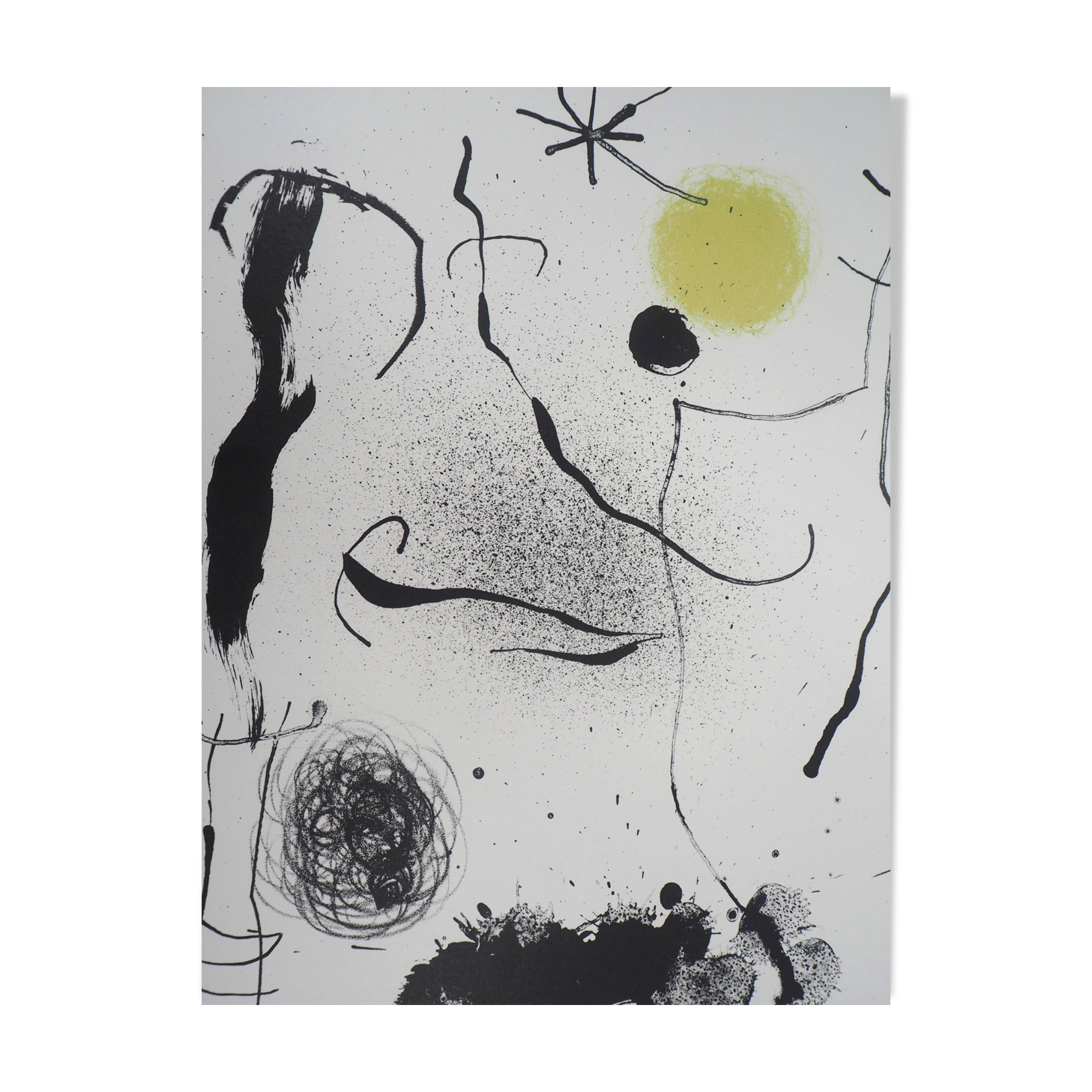 Joan Miro: Bouquet of Dreams for Leila - Original Lithograph