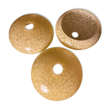 Blown glass lampshades