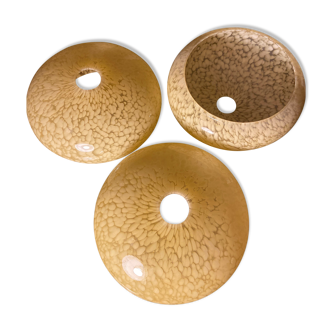 Blown glass lampshades