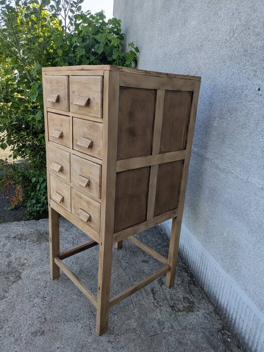 Craft cabinet with drawers
