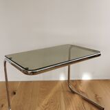Vintage chrome side table