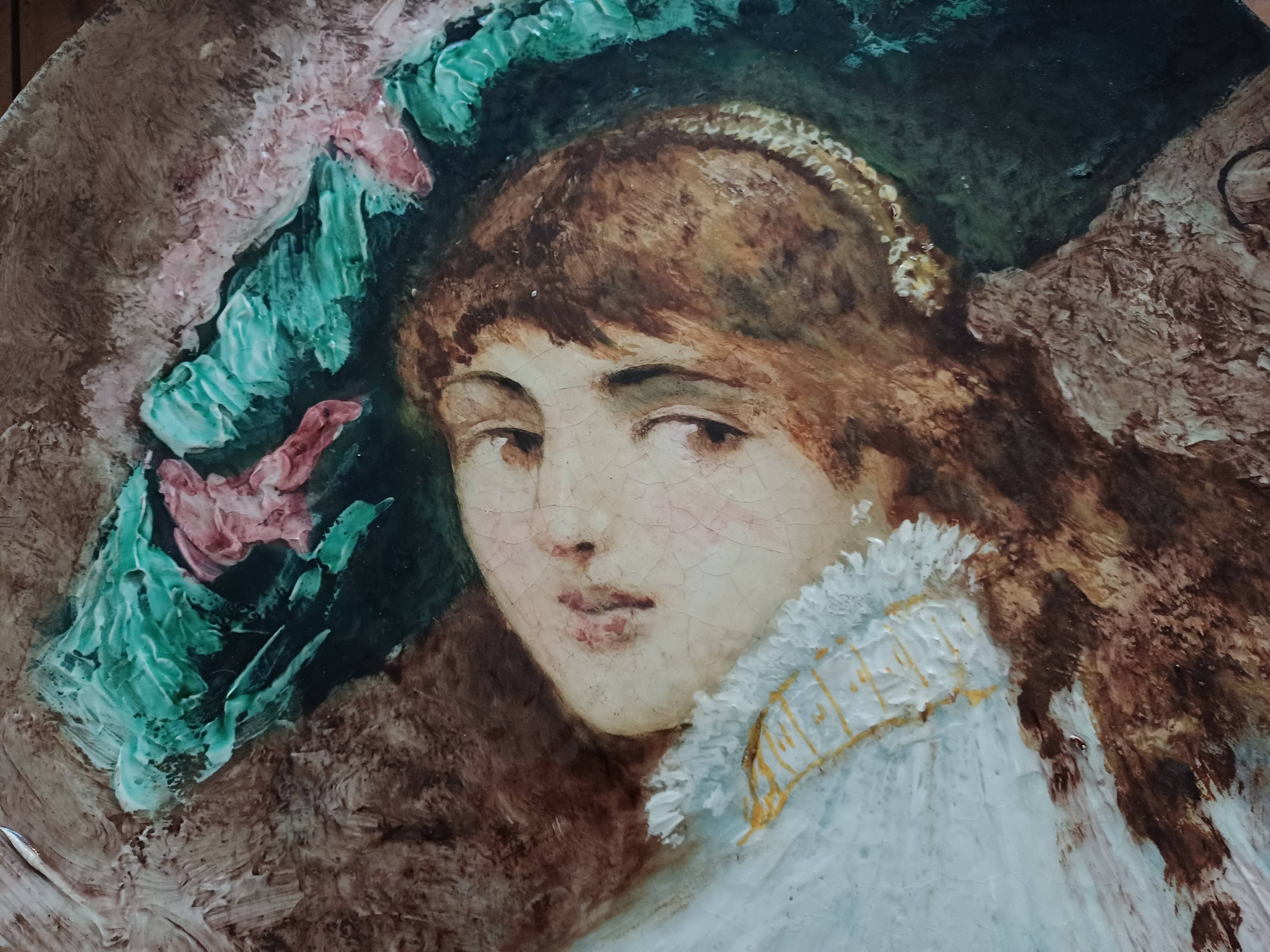 Dominique Grenet Barbotine "Gien" 1821-1885