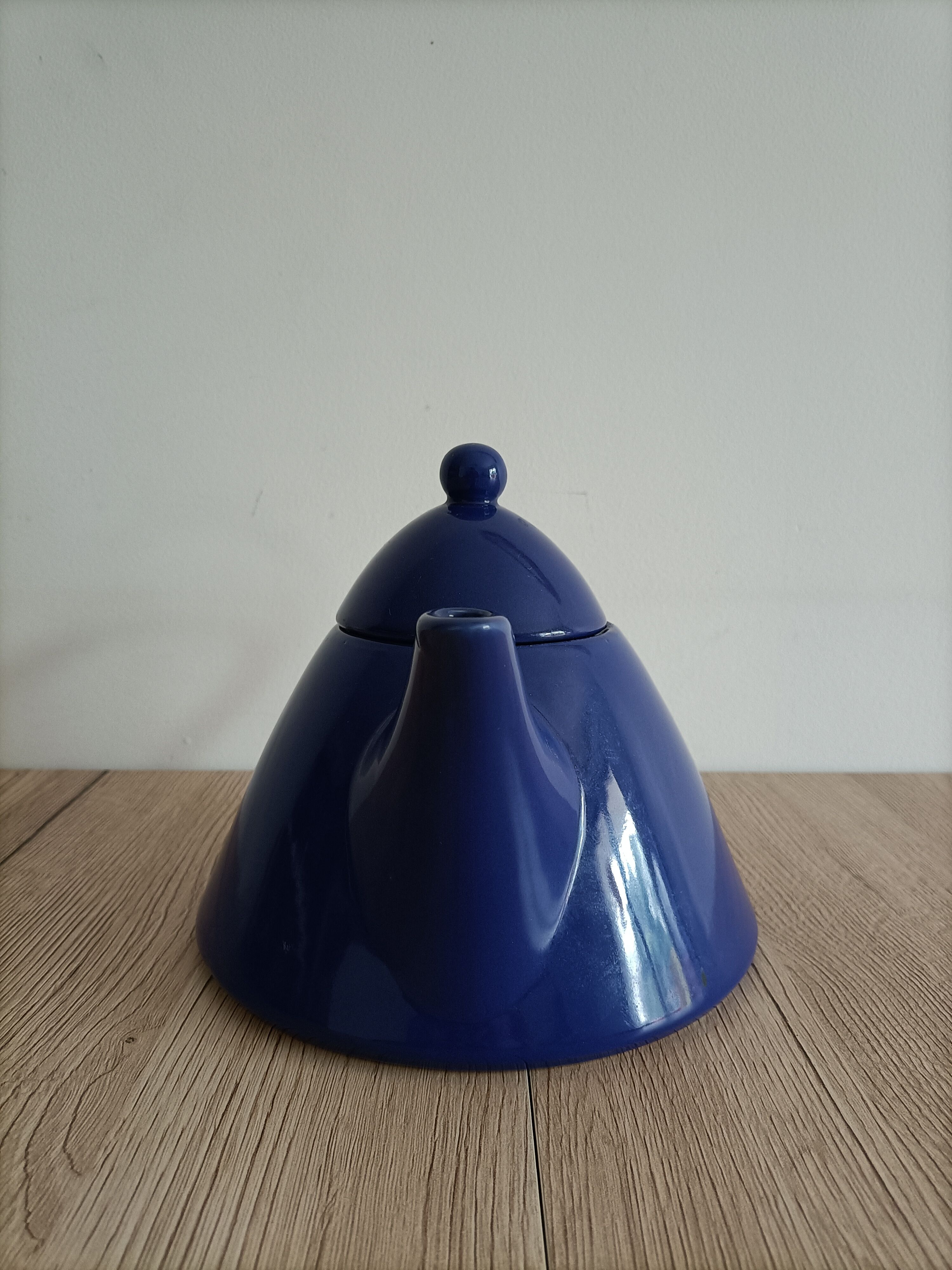 Contemporary blue teapot France