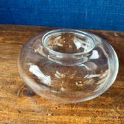 Baccarat crystal caviar bowl. 1990s.