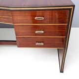 Wooden Desk by Osvaldo Borsani for Arredamenti Borsani Varedo, Italy