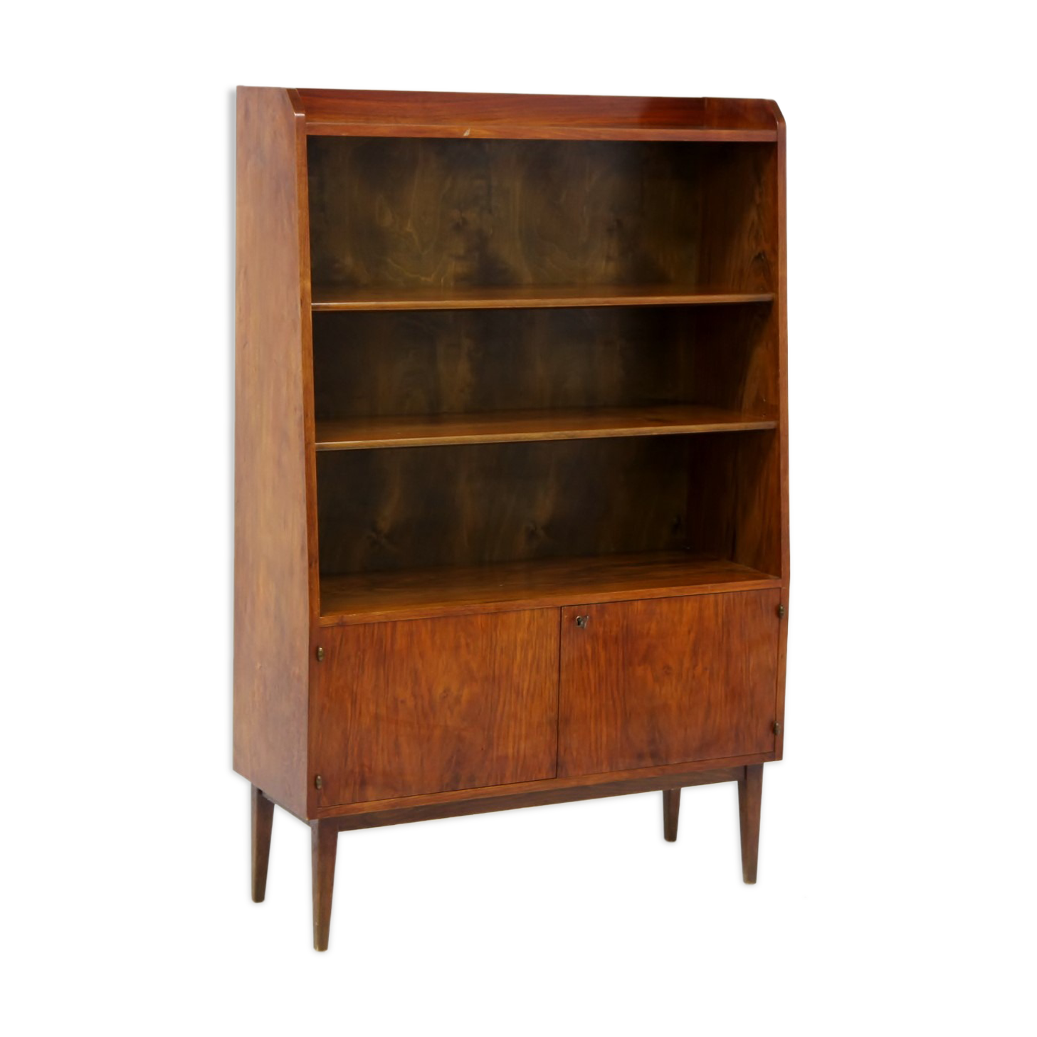 Walnut library, Sweden, 1960