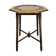 Antique wood carving table with 8 sides