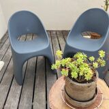 Pair of Slide armchairs from the 80s