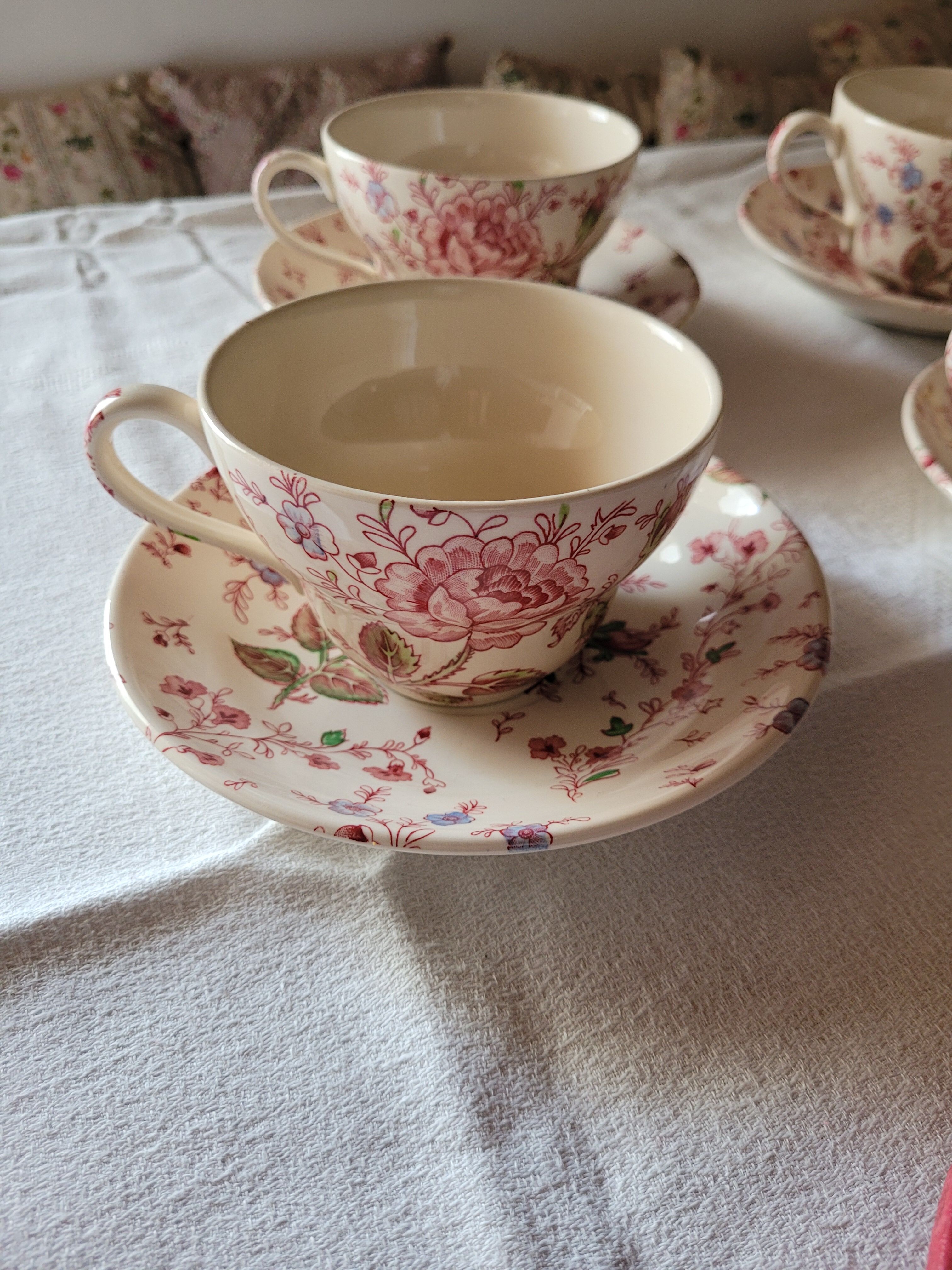 Ensemble Johnson brother rose chintz