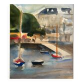 Original framed watercolor