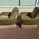 Lot de 2 fauteuils en velours