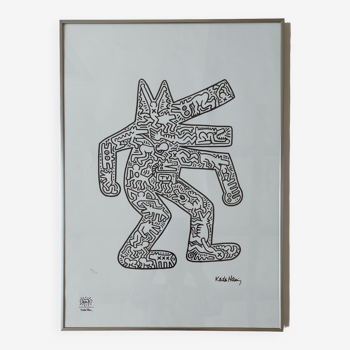 Keith Haring screen print