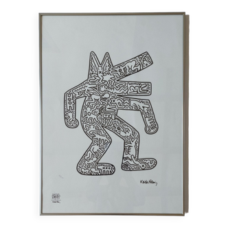 Keith Haring screen print