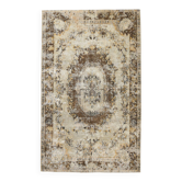 Brown & Cream Classic Persian Rug, 172x278Cm