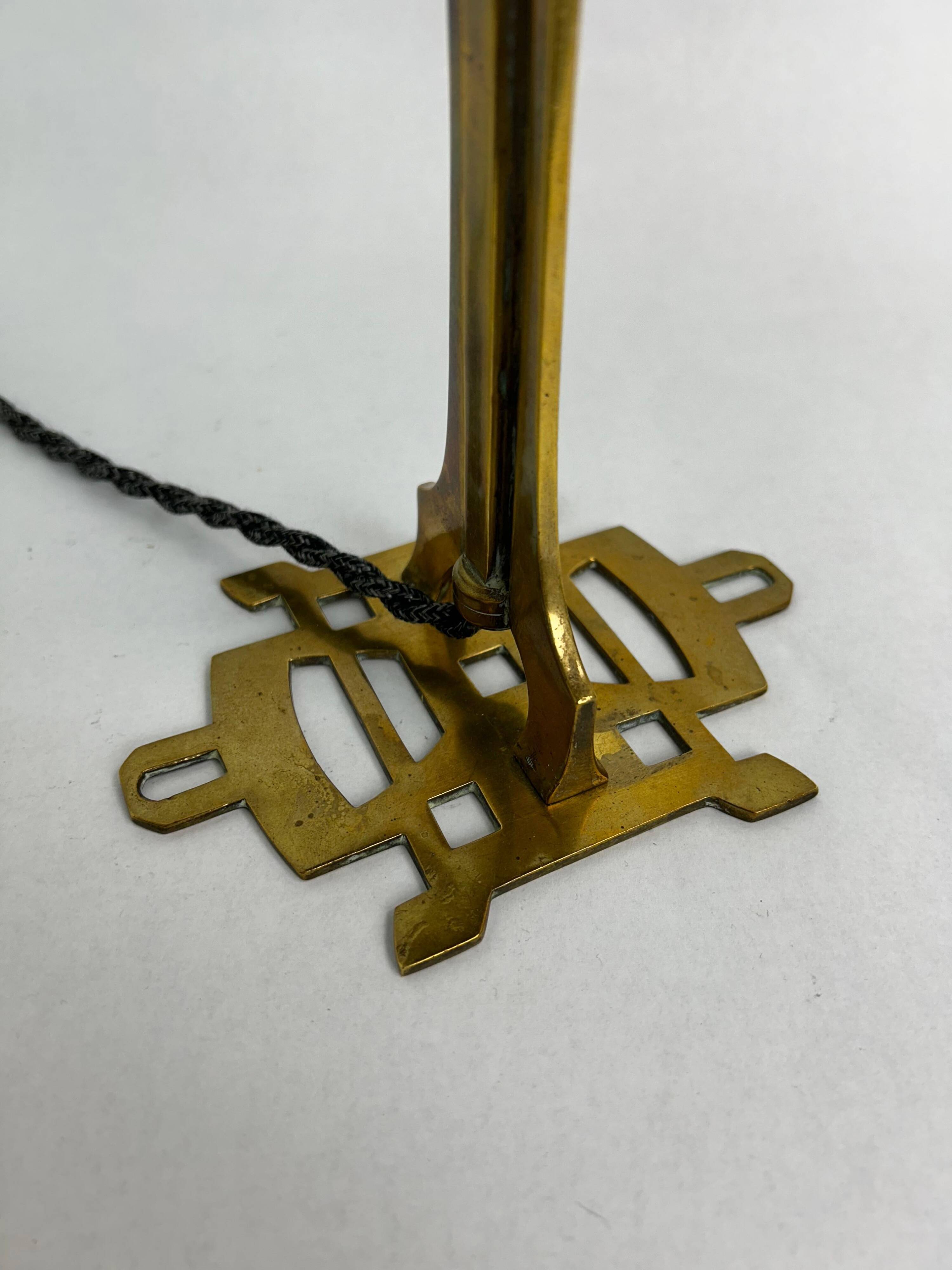 Mushroom desk lamp Art Nouveau