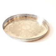 Silver-plated service tray 20th century