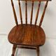 4 chaises western de saloon vintage 1970-1980