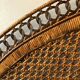 Vintage rattan headboard