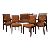 Mahogany living room furniture Empire style of the nineteenth century