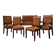 Mahogany living room furniture Empire style of the nineteenth century