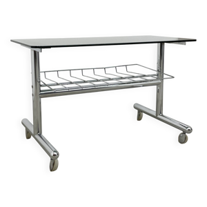 desserte vintage chrome