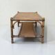 Rattan coffee table